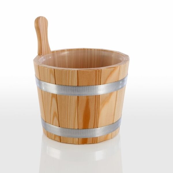 Houten sauna emmer