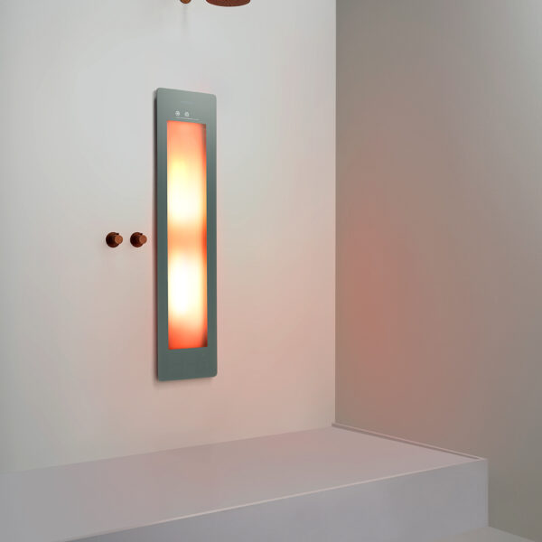 Sunshower Medium Plus Grey - H 140 x B 33 x D 10 cm - Inbouw