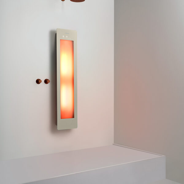 Sunshower Medium Plus Sand White - H 140 x B 33 x D 12 cm - Opbouw vlak