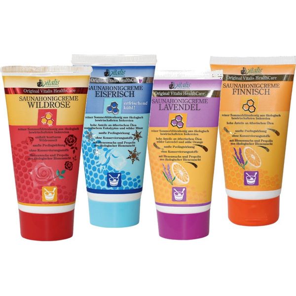Sauna Honing Creme Set van 4