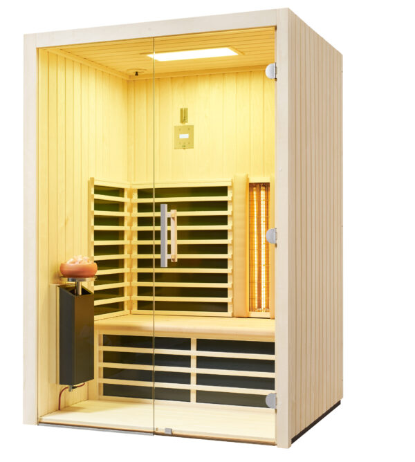 Infrarood Sauna InfraWorld Triosol Glas VG