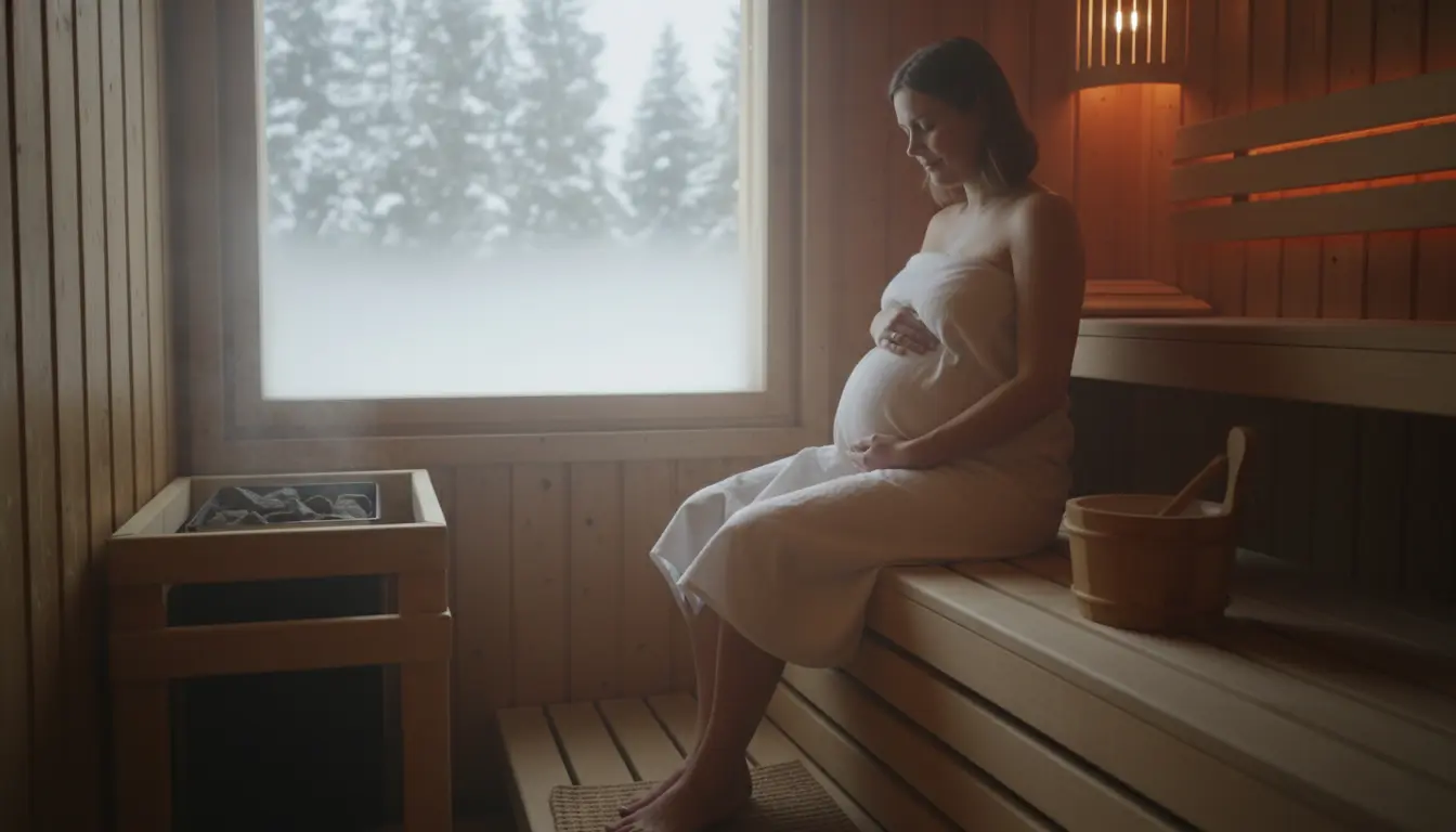 sauna en zwanger