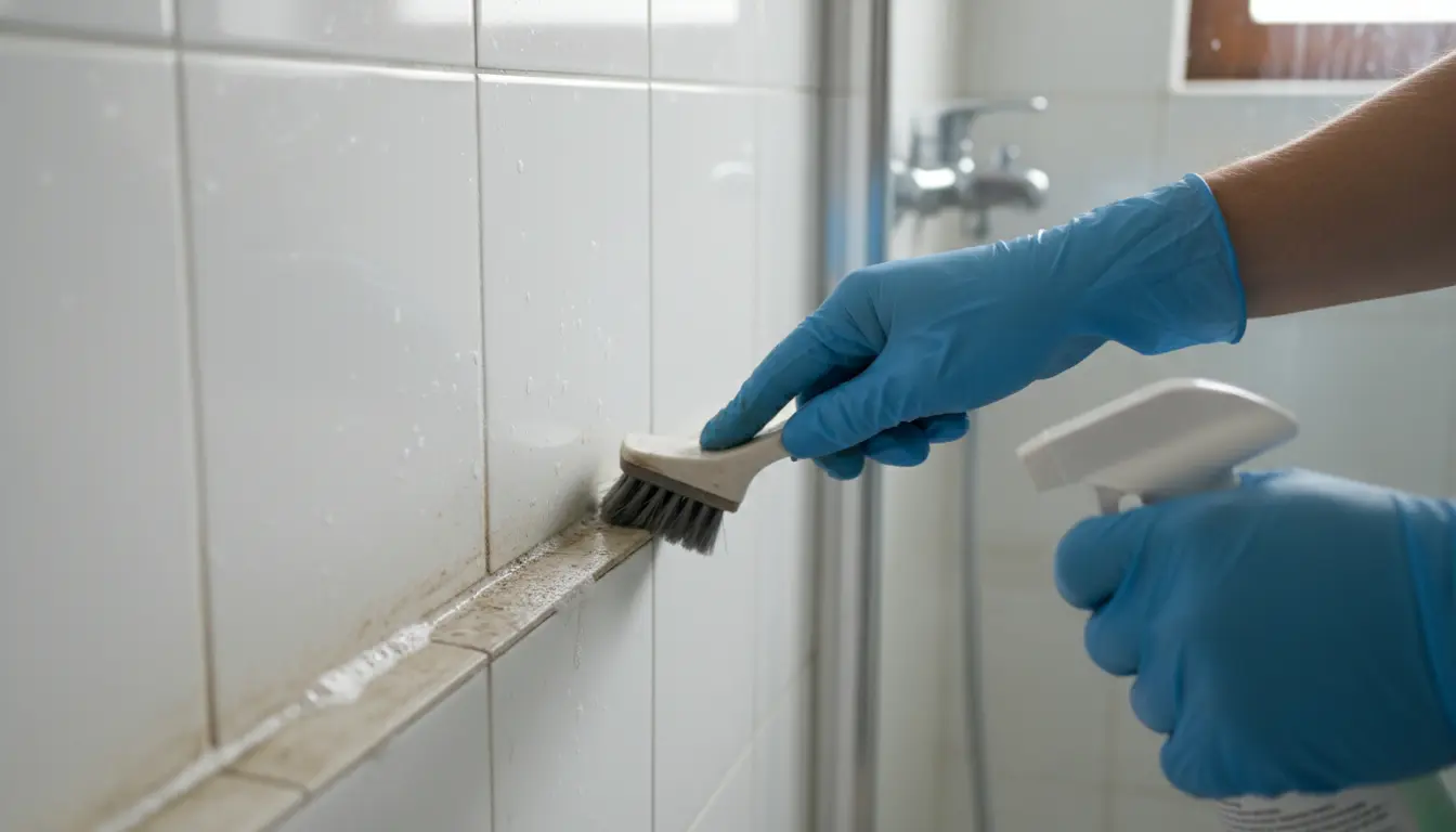badkamer voegen reinigen