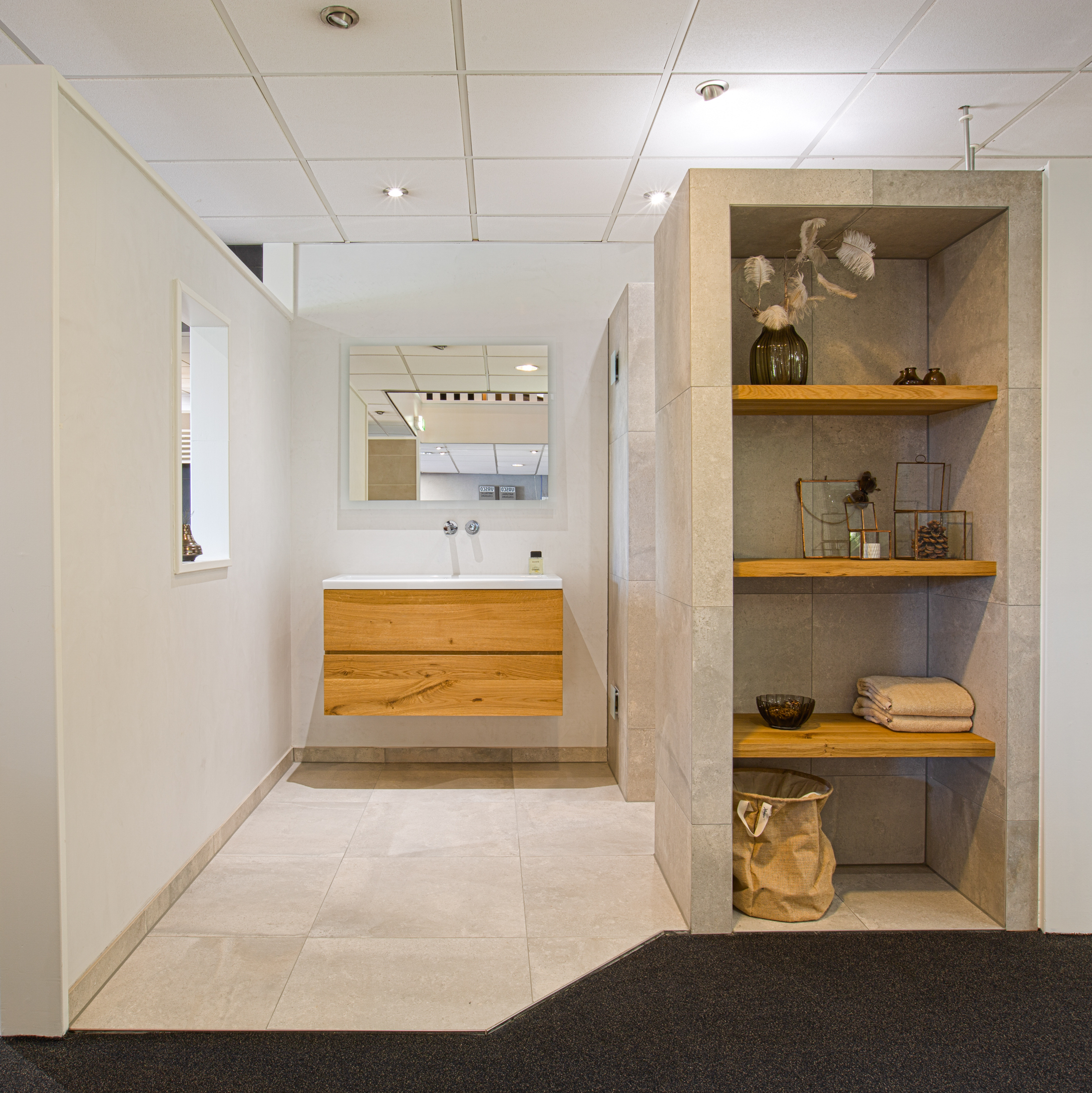 Badkamers zonder bad