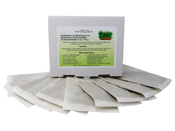 Eliga Lavendel aromatische kruidenzakjes voor sauna's en stoombaden/cabines