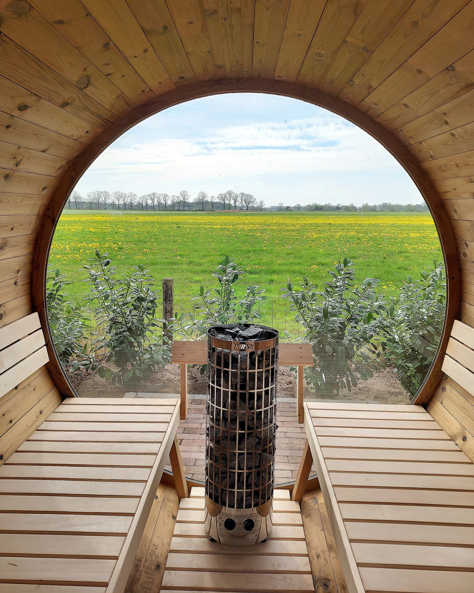 Sauna temperatuur regelen