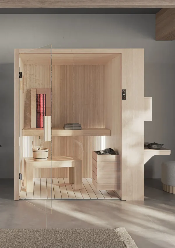 Finse sauna buiten